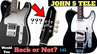 Video thumbnail for What's Up with that Headstock? | John 5 Signature Telecaster with Bigsby | WYRON 145 by The Trogly's Guitar Show
