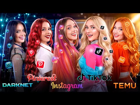 Блондинка vs Брюнетка vs Рыжая vs Шатенка vs Крашеная! Как Стать Популярной?