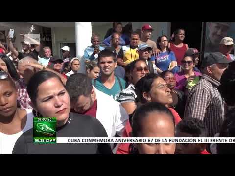 Presidente de Cuba recorre tres municipios de Pinar del Río