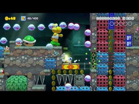 ★★気分も爽快 !  ドキドキハラハラ全自動コース ! ! ★★ by Rüñ* 🍄 Super Mario Maker 2 ✹Switch✹ #bhd
