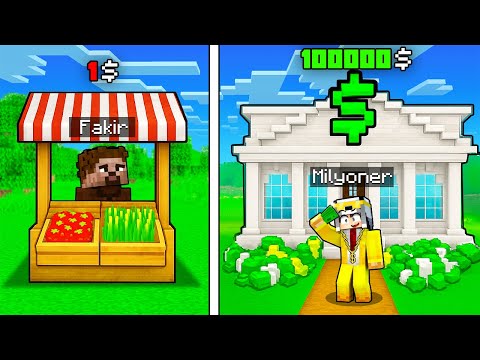 FAKİR İŞ ADAMI VS MİLYONER İŞ ADAMI - Minecraft