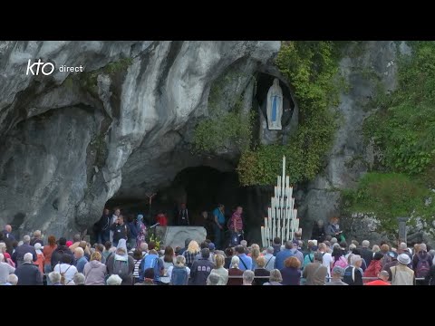 Chapelet du 8 octobre 2024 à Lourdes