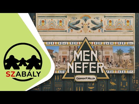 Játékszabály: MEN NEFER - Élet és halál a Nílus völgyében - d3meeples