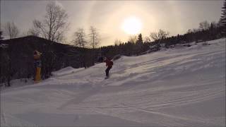 preview picture of video 'Skiing in Mönichkirchen 2014'