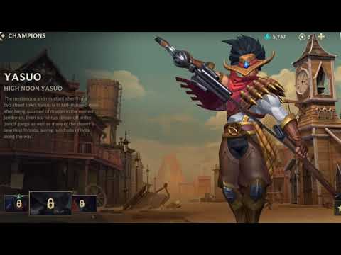 All yasuo skins wild rift