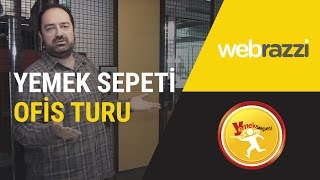 Yemeksepeti ofis turu - Yemeksepeti'ni Nevzat Aydın, kendi ofisinde an