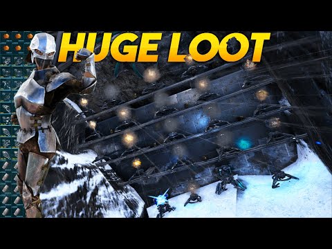 SOLO ARK But I Raid Broken Locations For Huge Loot