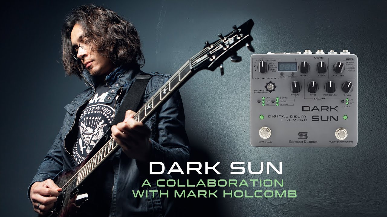 Mark Holcomb talks about the making of the DARK SUN Digital Delay + Reverb - YouTube