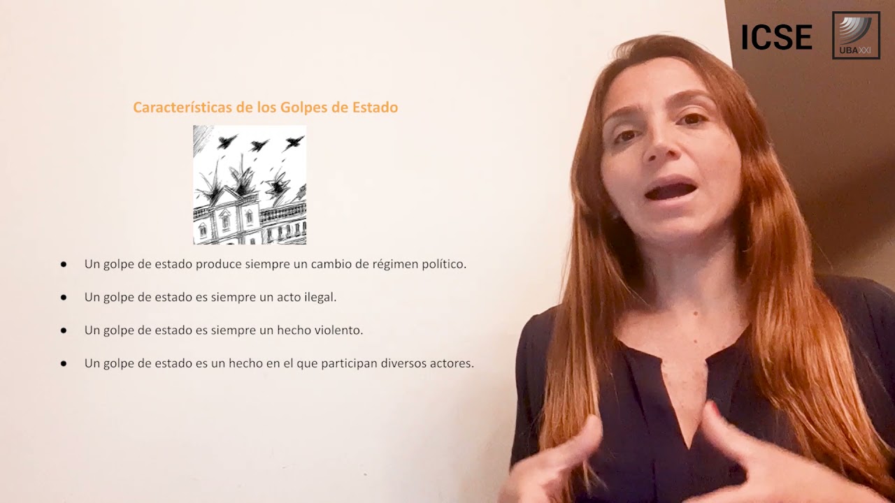 15. ICSE. ¿Qué es un Golpe de Estado?