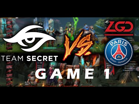 SECRET VS PSG.LGD GAME 1 HIGHLIGHTS EPIC FIGHT TI10 DOTA 2