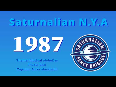 1987 Saturnalian Fancy Brigade - Musical Melodies    2nd Place