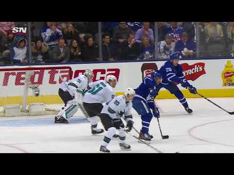 Nazem Kadri 14th of the Season! 1/04/18 (San Jose Sharks at Toronto Maple Leafs)