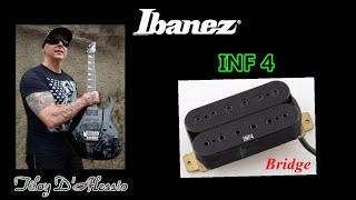 Video thumbnail for Ibanez INF 4  (bridge) ...humbucker by Tiloy D'Alessio