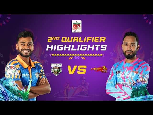 Highlights: Match 45 (2nd Qualifier) | Chittagong Kings vs Khulna Tigers