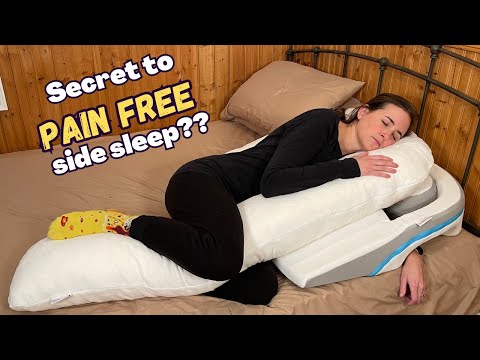 Best Pillow for Side Sleepers? - Medcline Shoulder Relief System Review