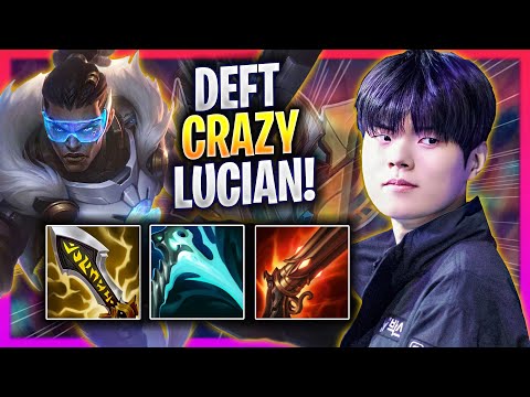 DEFT IS SO CRAZY WITH LUCIAN! - KT Deft Plays Lucian ADC vs Aphelios! | Season 2024