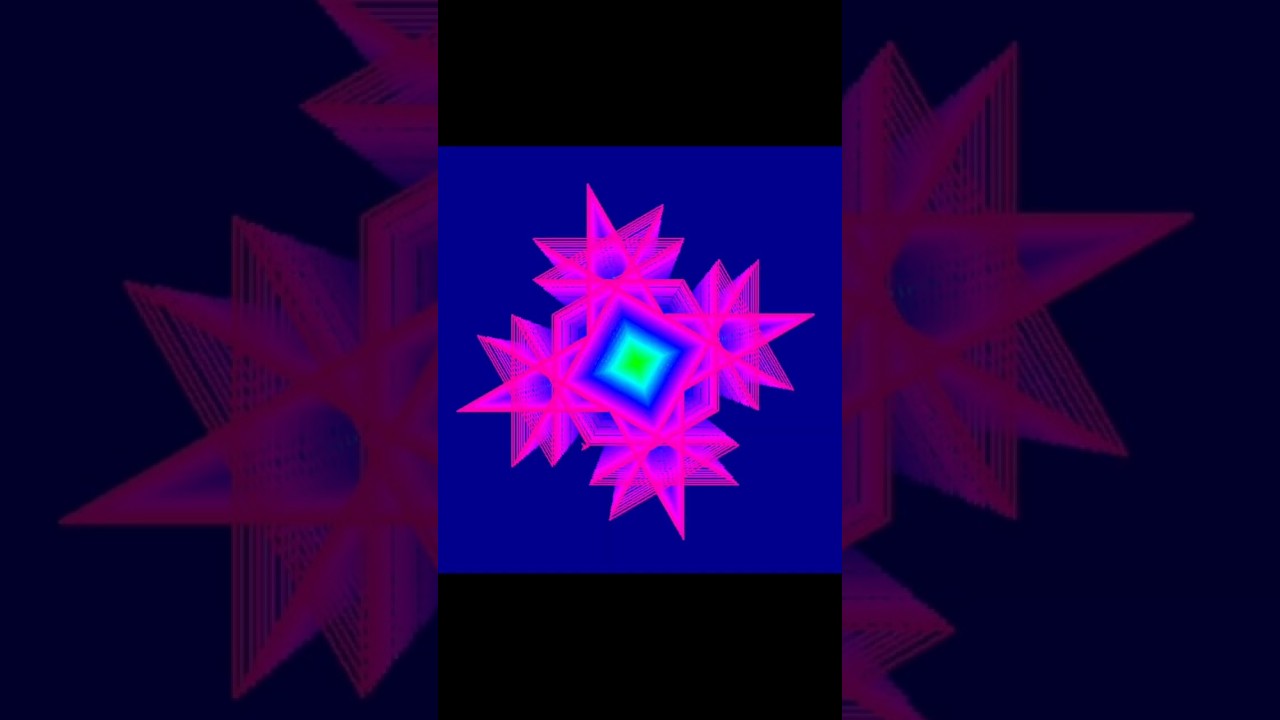 Cool Graphics - Python Turtle 🔥🐢#pythonturtle  #coding #learnpython #python #shorts