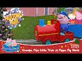Grandpa Pig S Little Train Christmas Ride At Peppa Pig World Dec 2023 4K