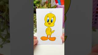 How to Draw Tweety 🐥 Easy Art for Kids
