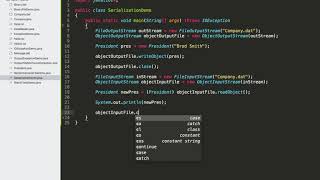 Object Serialization