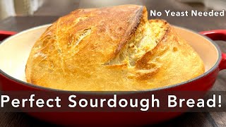 I Don’t Buy Bread Anymore | Easy Sourdough Homemade Bread with Just a Few Simple Ingredients!