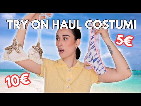 TRY ON HAUL COSTUMI SHEIN - ESTATE 2025