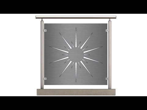 Montagevideo für Balkonverkleidung mit vorhandener Halterung MDR Metallbau Onlineshop