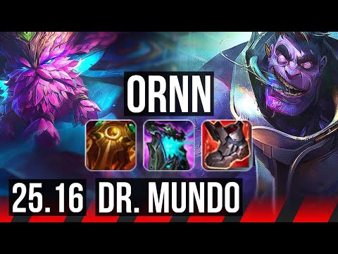 ORNN vs DR. MUNDO (TOP) | 49k DMG, 5/3/14 | KR Diamond | 25.16