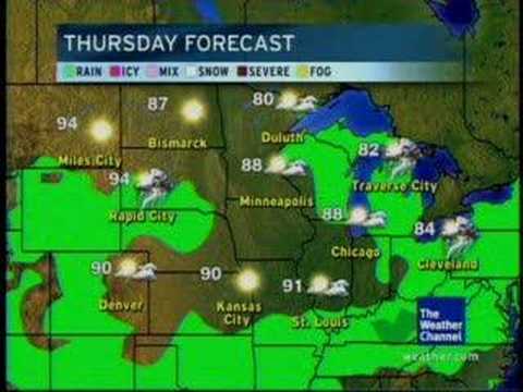 WeatherSTAR XL Black Bar During Commercials