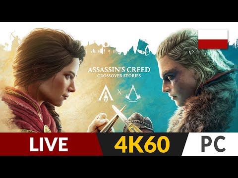 Assassin's Creed: Odyssey PL 🏺 Zapis LIVE ⛵️ Crossover z Valhallą