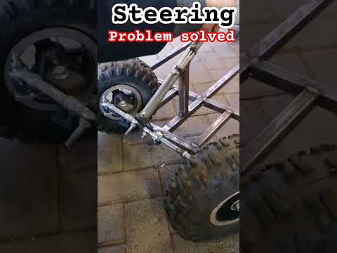 Mini gocart steering problem solved 😎