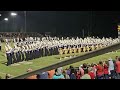 UNA Marching Band at Brooks HS