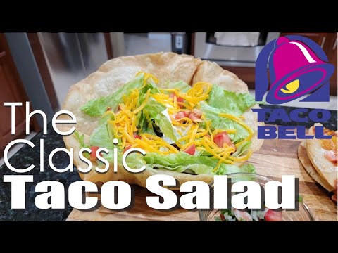 Making The Taco Bell Classic Taco Salad