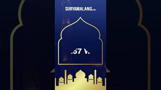 Jadwal Imsakiyah Malang 29 Ramadan 1443 H pada 1 Mei 2022
