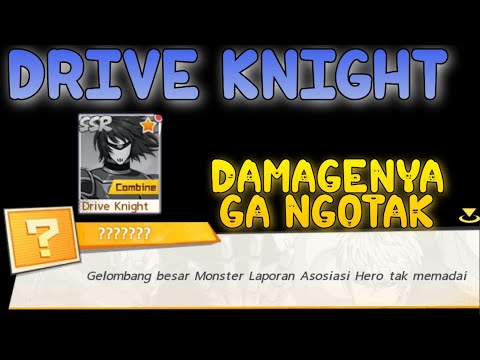 LIMITED SSR DRIVE KNIGHT, GACHA GEAR, DAMAGENYA GILA - One Punch Man The Strongest