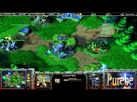 The War Cast - =ATF=Leaf_cjg (NE) + ATF_Po_XiaO (Orc) - vs - Fly100% (Orc) + Forever_TED (UD) - G1 - WC3 #169