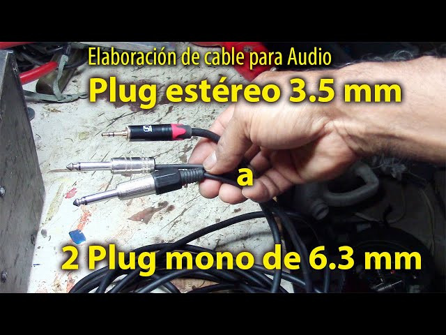 Vídeo relacionado con Tisino Cable Mini Jack a Jack Stereo- Cable Audio 3,5 mm a Doble 6,3 mm Mono para Mezclador, Ordenador portátil, Dispositivos de Cine en casa, Amplificadores- 3M