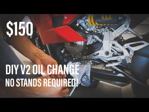 First Oil Change - 2023 Panigale V2
