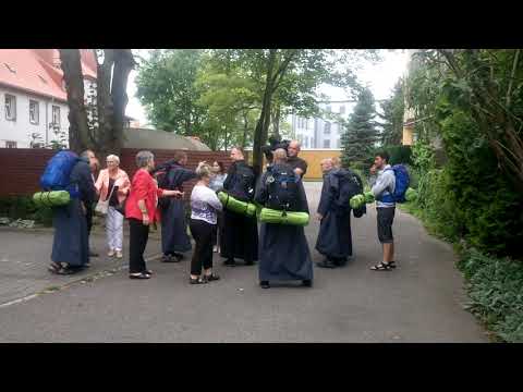 18.08.2019 Bracia Miłosiernego Pana wraz z Księdzem Radkiem wyruszają na szlak św Jakuba