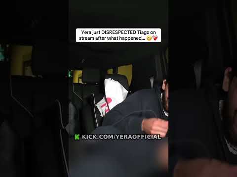 Yera just DISRESPECTED Tiagz on stream after what happened… 😬❤️‍🩹#yeraofficial