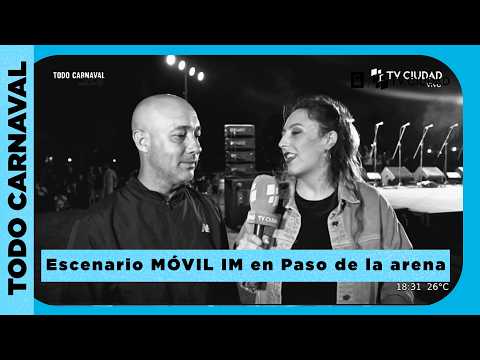 Escenario móvil de la IM en Paso de la Arena | Sofi Martínez | Todo Carnaval