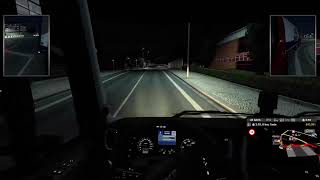 Euro truck simulator 2 素人の運転するトレーラー  ルクセンブルクーベルン