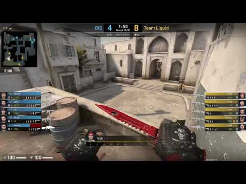 CS:GO POV Demo Liquid TACO (23/13) vs BIG (de_dust2)
