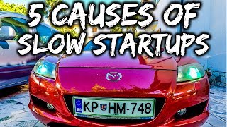 Mazda Rx8 Slow Start Fix