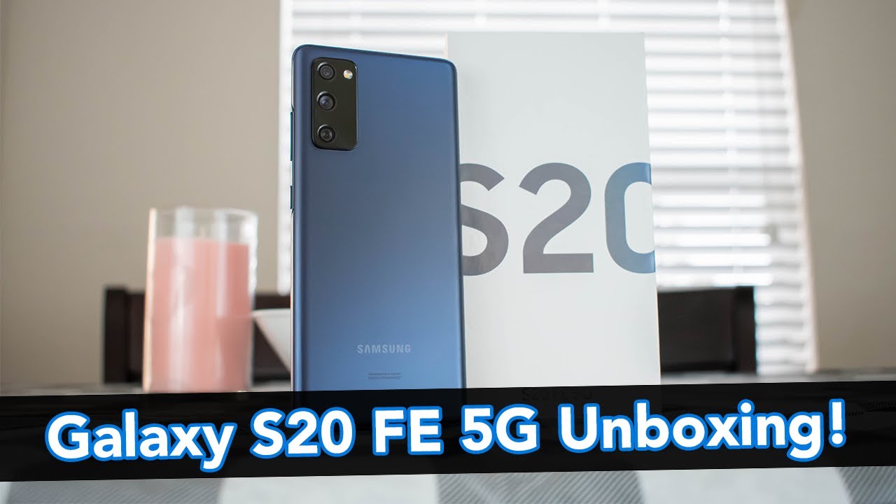 Samsung Galaxy S20 FE 5G Unboxing in Navy Blue! // The Smartest Move Samsung Has Made In 2020!