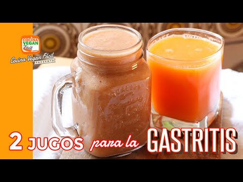 2 jugos caseros para combatir la gastritis - Cocina Vegan Fácil