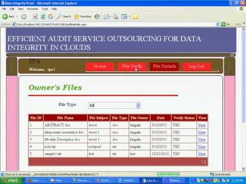 Efficient audit service outsourcing for data integrity in clouds