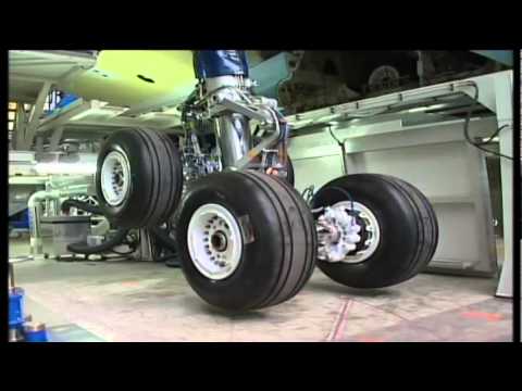 A340-600 final assembly in time laps