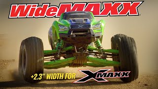 Traxxas sada WideMaxx modrá (pro X-Maxx)