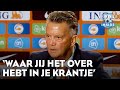 Van Gaal vs. Valentijn: 'Waar jij het altijd over hebt in je krantje' | VERONICA INSIDE